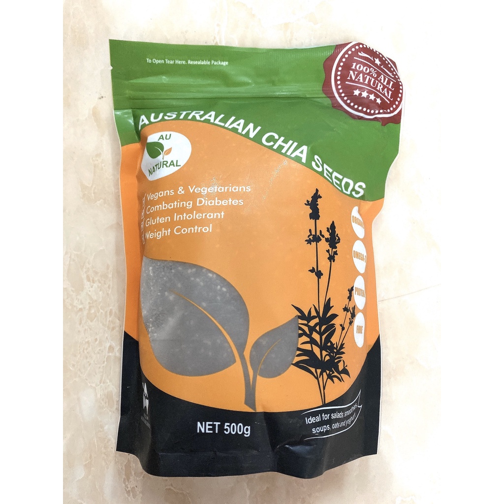 Hạt Chia Úc 500g