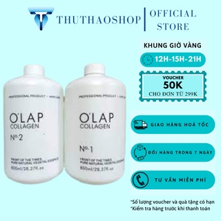 Uốn Đa Năng uốn nóng uốn lạnh Olap Colagen 800ml x 2
