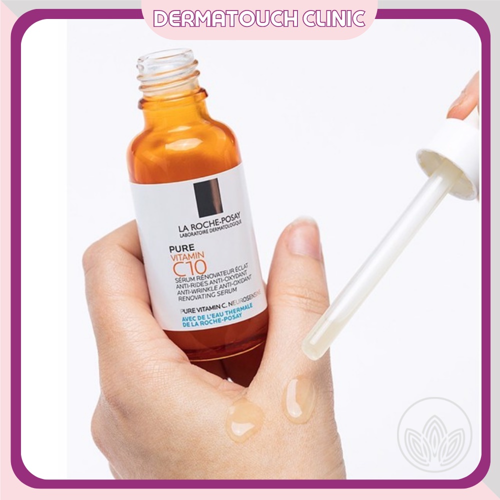 ✅[Chính Hãng] Serum Pure Vitamin C10 La Roche-Posay giúp cải thiện và làm sáng da