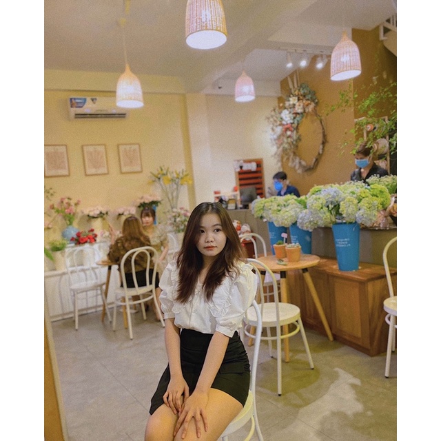 Pass set áo chân váy ulzzang