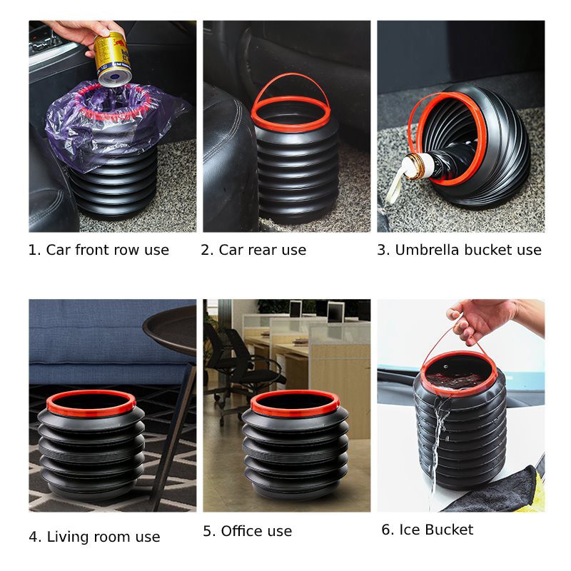 Thùng Rác Mini Thu Gọn