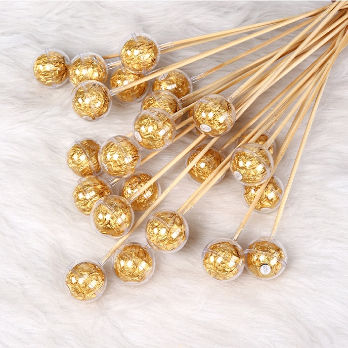 Set 10 quả cầu acrylic 4cm trong suốt dùng làm hoa/sô cô la DIY