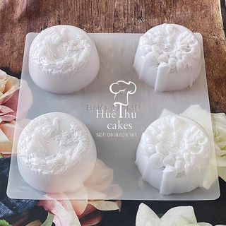 Khuôn rau câu, nhấn xôi Chim Công làm bánh rau câu, ép xôi