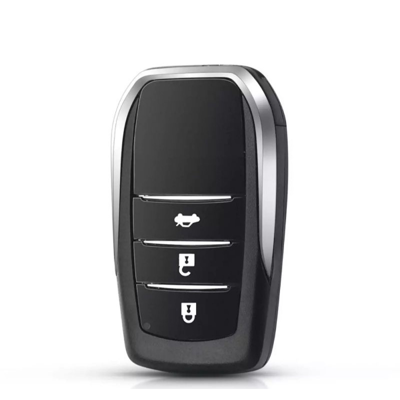 Vỏ chìa khóa độ gập toyota 3 nút thẳng  xe Vios , Altis , Camry , Innova , Yaris , Corolla
