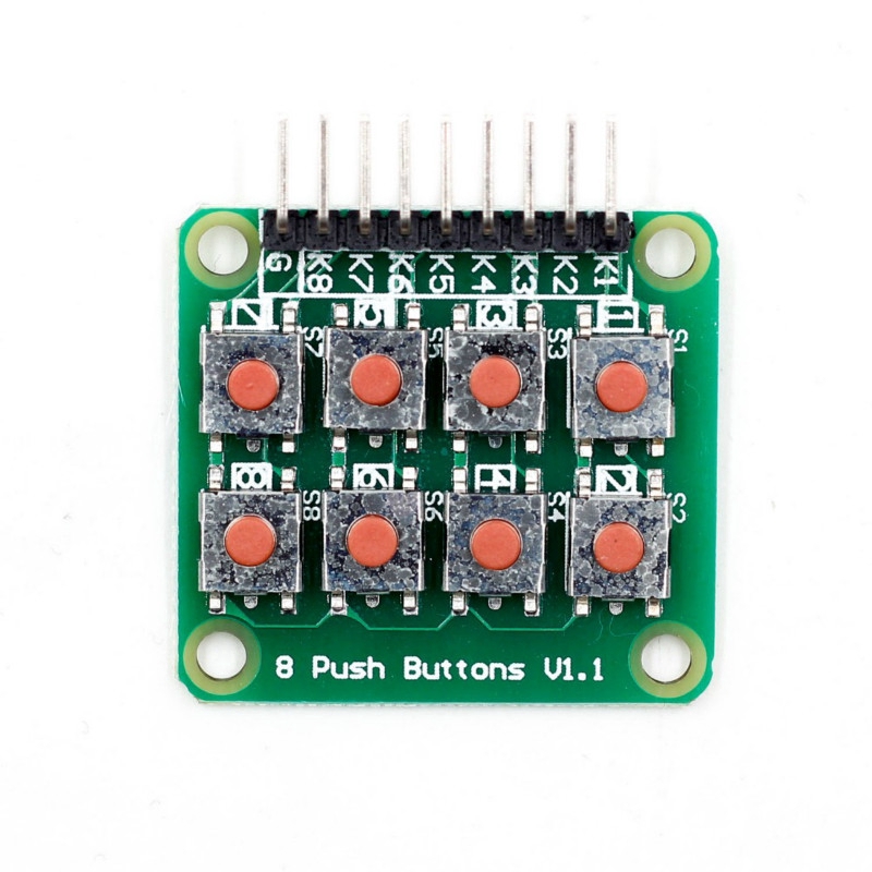 Bộ 2 bàn phím 4x2 8 phím V1.00 2*4 4*2 cho Arduino AVR PIC