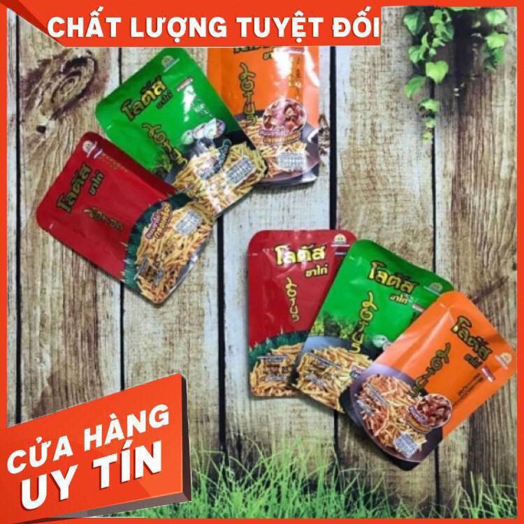 Bịch 13 gói 20g bim bim tăm Thái Lan bim bim que