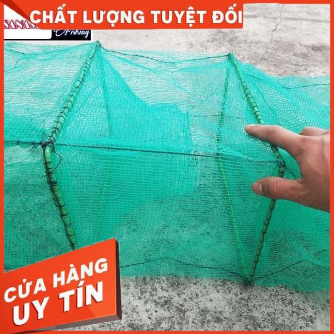 [ XẢ HÀNG ] [Xưởng sản xuất] Lồng lưới bát quái chã 12 cừa ngục đủ kích thước từ 3m - 8m - Sanami Fishing