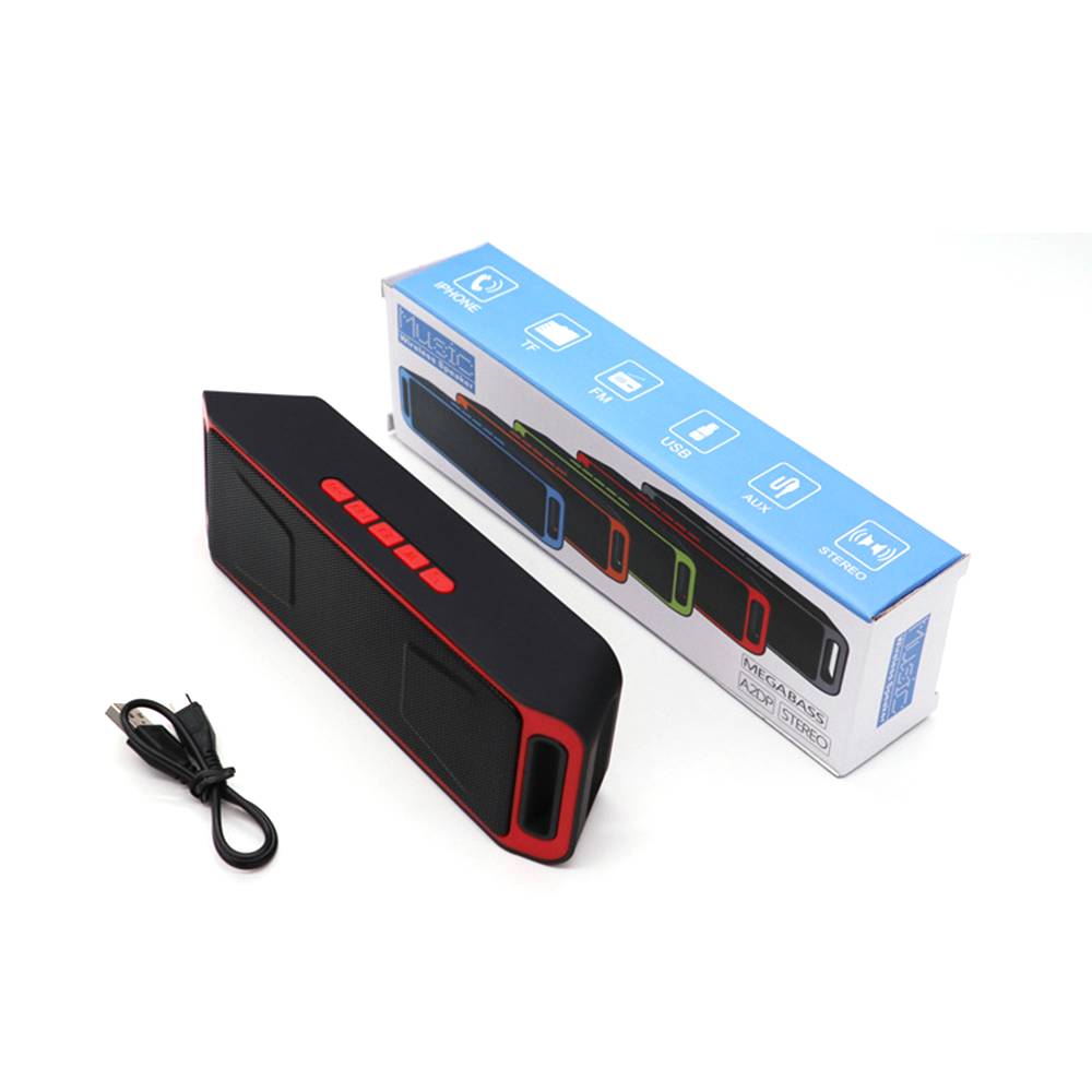 ✩ Wireless Bluetooth Speaker SC208 Computer Mini Dual Speaker Portable Small Stereo Car Subwoofer 【vrru】