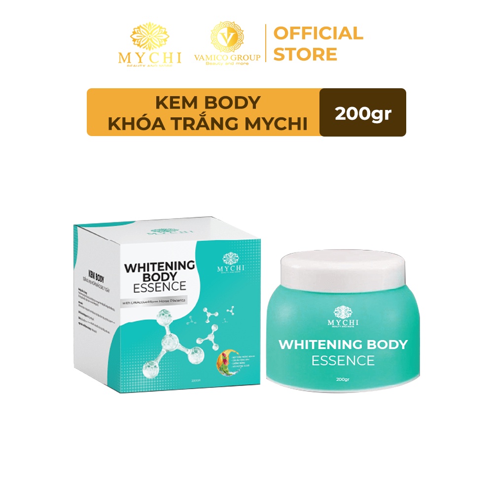 Kem Body khóa trắng Mychi chính hãng tế bào gốc ngựa hoang bật tone da x5 lần