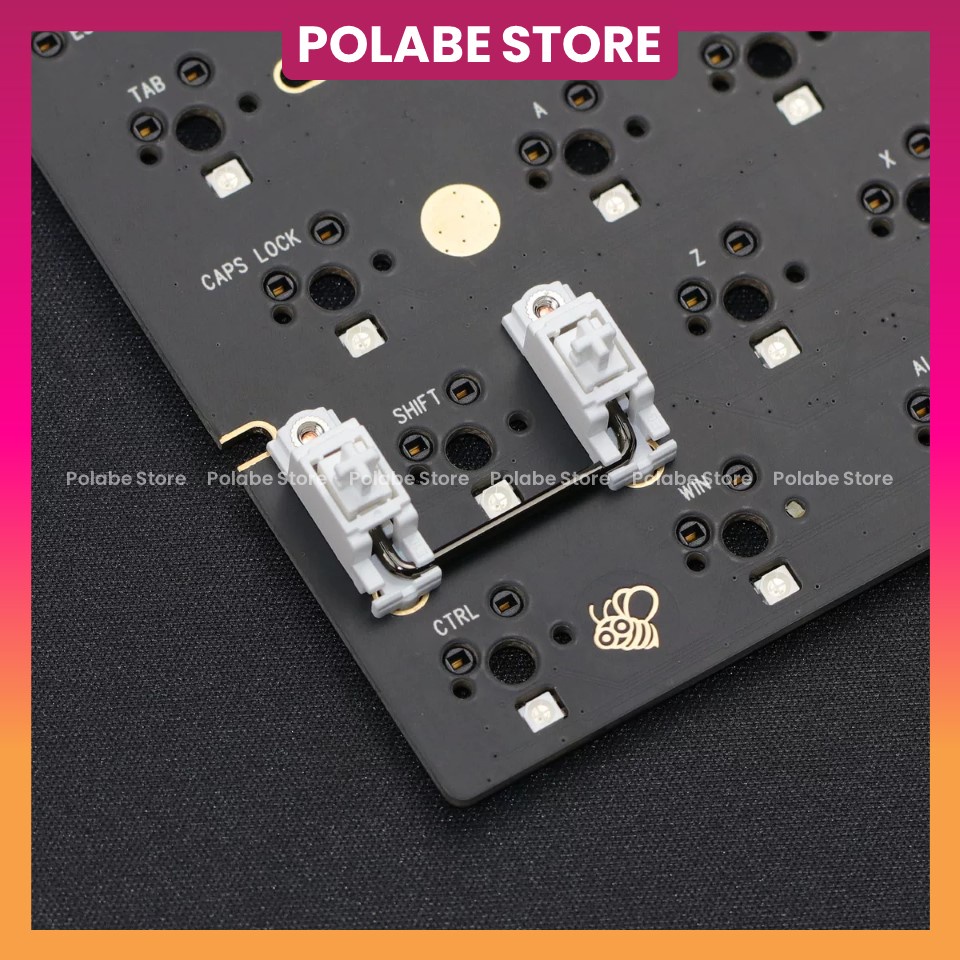 STAB EQUALZ C3 hàng xịn chính hãng Stab PCB Mount Stab C3 bàn phím cơ Stabilizer Screw-in bàn phím - Polabe Store