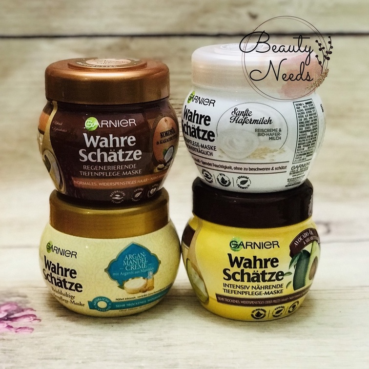 Kem ủ tóc Garnier Wahre Schatze