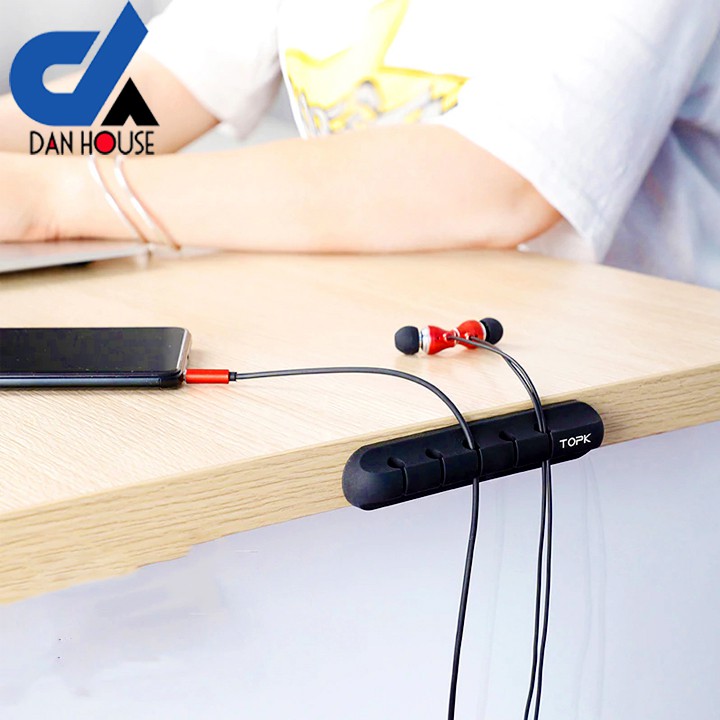 Giá kẹp dây sạc, dây chuột,...- Dan House