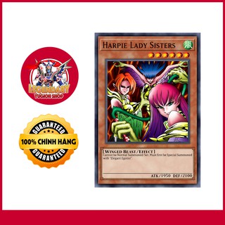 [EN][Thẻ Bài Yugioh Chính Hãng] Harpie Lady Sisters