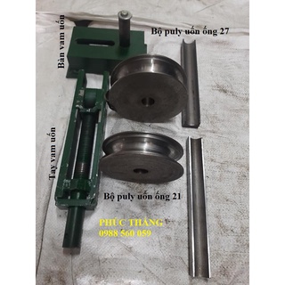 Trọn bộ Puly uốn ống 21+27+ Vam tay uốn ống. Dụng cụ uốn ống