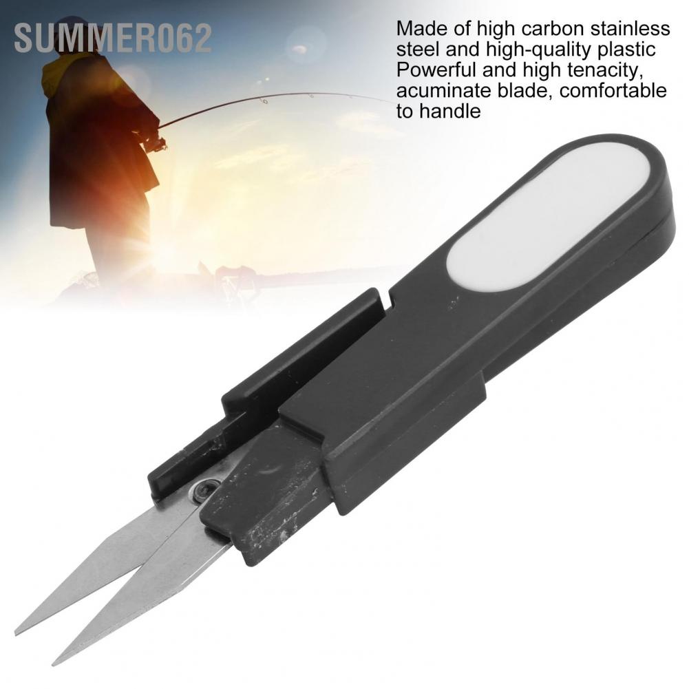 Summer062 Safety Trimmer Cross‑stitch Clipper Snip Thread Cutter U Shape Sewing Scissors Accessory