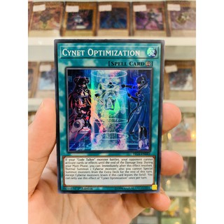 Thẻ Bài YugiOh! Mã FIGA-EN041 - Cynet Optimization - Super Rare - 1st Edition