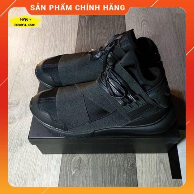 FREE SHIP hàng cao cấp Giày thể thao ADIDAS Y3 QASA đen (Full box) Cực Đẹp . :