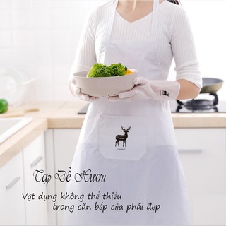 Tạp dề con hươu siêu bền