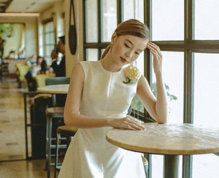 Hoa cài áo cẩm tú cầu