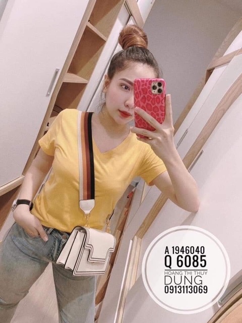 BÁN SỈ ÁO PHÔNG CUỘN G.A.P CỔ TIM CHO NỮ | BigBuy360 - bigbuy360.vn