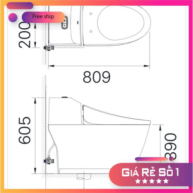 Bồn cầu INAX AC-1032VN chính hãng