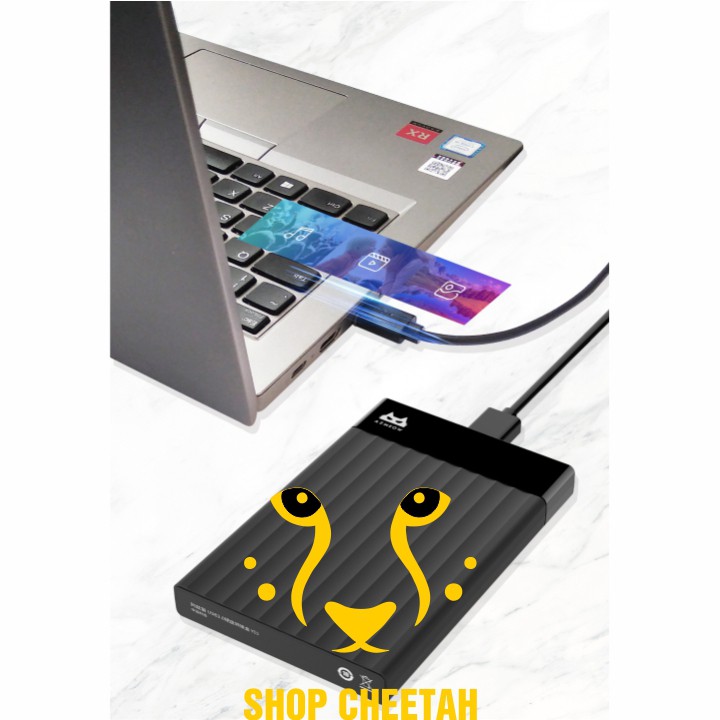 Box ổ cứng 2,5inch AZMEOW Sata3 – USB3.0 – CHÍNH HÃNG – Bảo hành 12 tháng – Box HDD – Box SSD