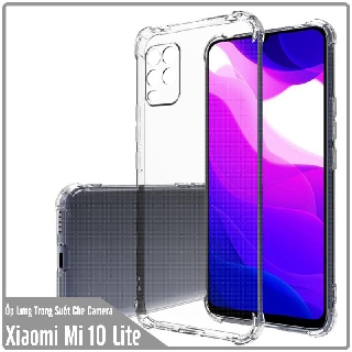 Ốp lưng cho Xiaomi Mi 10 Lite TPU Trong Suốt Che Cam