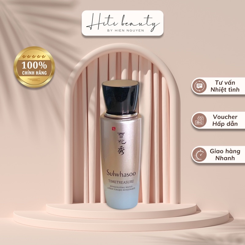 Nước hoa hồng thông đỏ trẻ hóa làn da sulwhasoo timetreasure invigorating