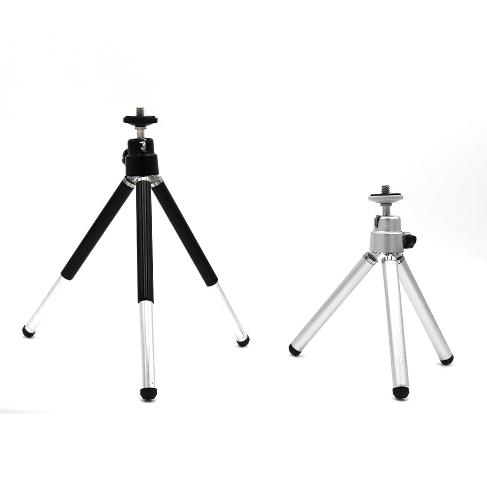 Hợp Kim Mini Linh Hoạt Chân Máy 2 Phần Giá Đỡ Cho Máy Chiếu Máy Ảnh Nhôm Máy Tính Để Bàn Chân Máy Cho Điện Thoại Di Động xiaomi