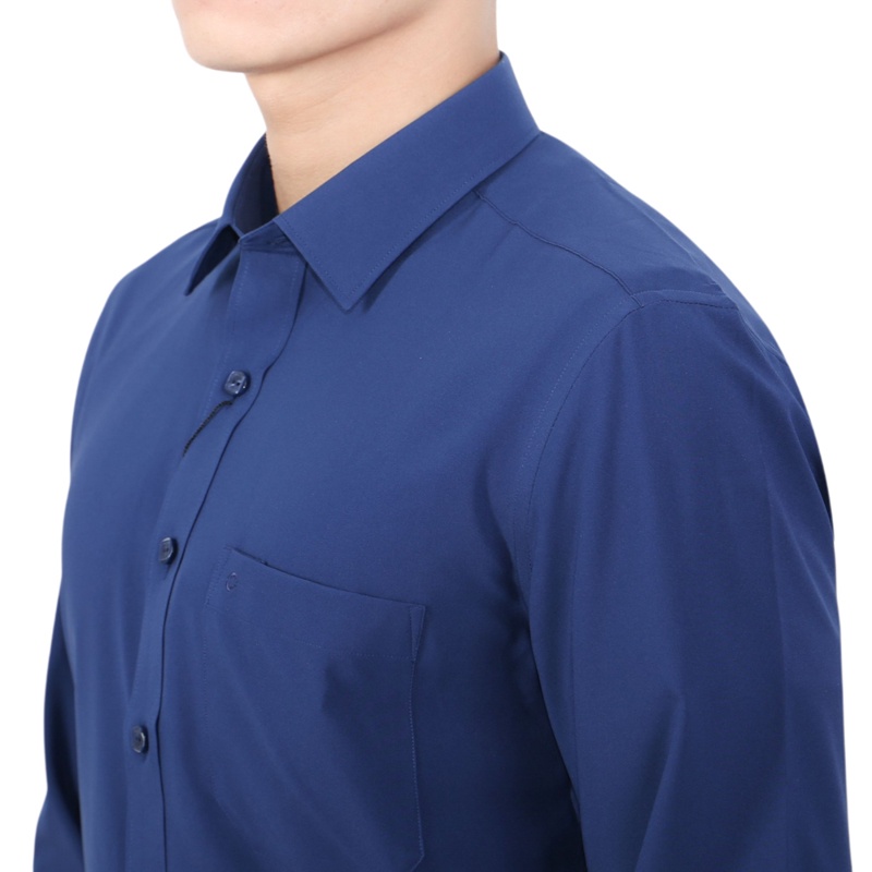 Áo sơ mi dài tay nam Owen Nano Regular Fit Xanh - AR22299DT