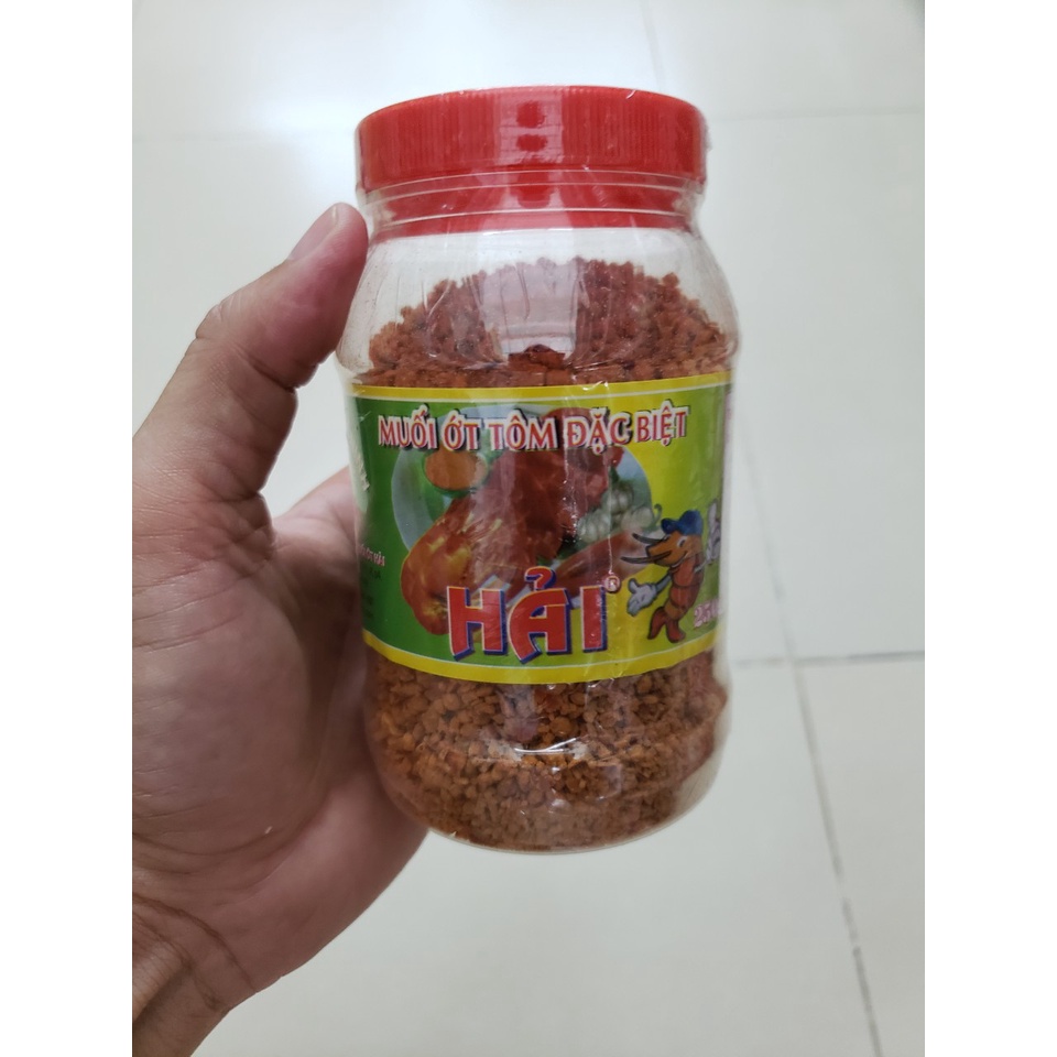 Muối ớt tôm đặc biệt Hải 250g (Đặc sản Tây Ninh)