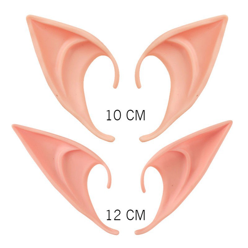 Bnq-Tai yêu tinh nhiều màu hoá trang Halloween-r5d