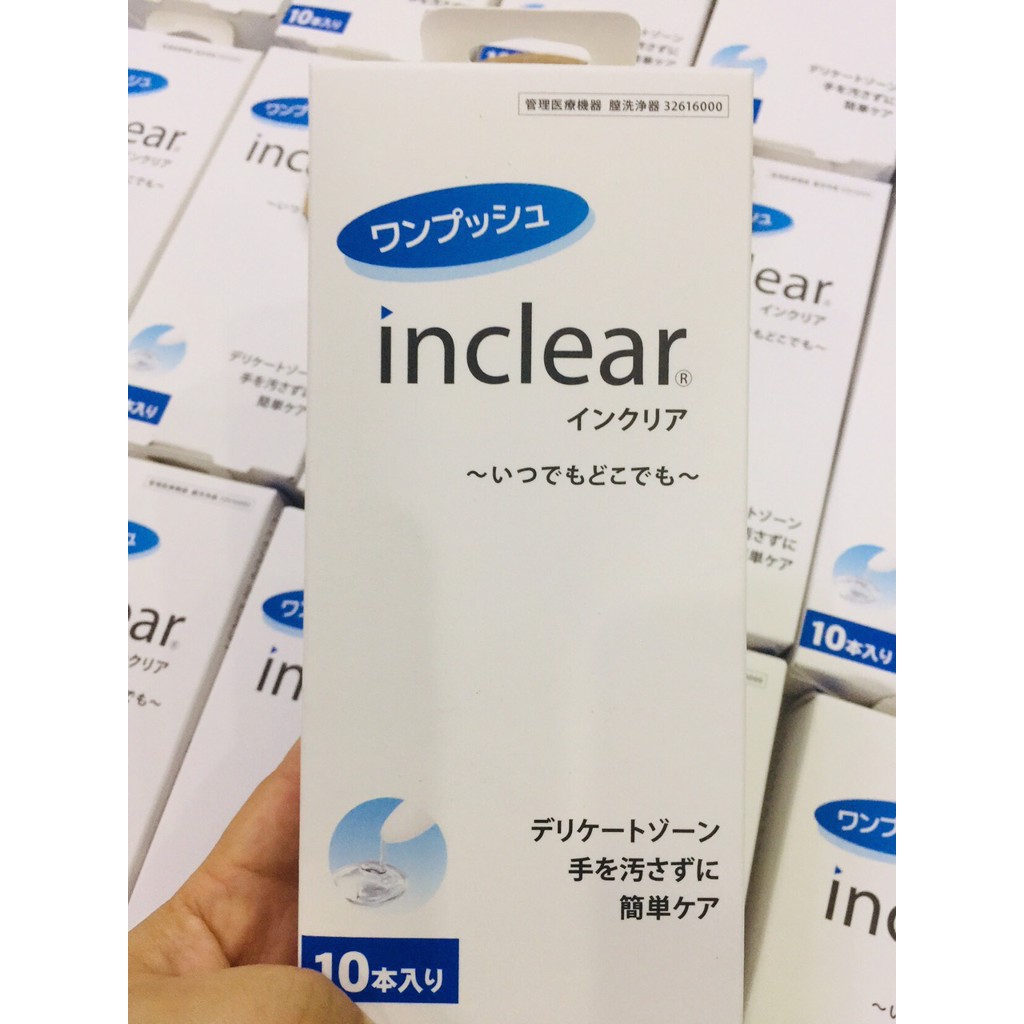 [lẻ 1 cây] Đũa thần Inclear Nhật Bản Dung dịch vệ sinh phụ nữ Nhật Bản