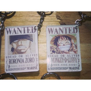 Móc khóa Mica One Piece Luffy,zoro,usopp,nami,chopper,robin,franky,brook,sanj