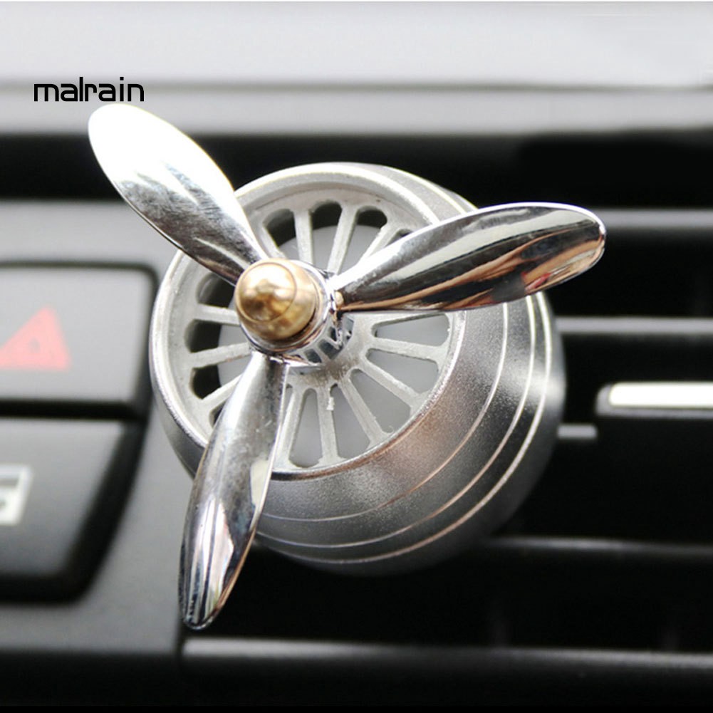 Quạt Khuếch Tán Hương Thơm Có Đèn led Và Kẹp Gắn Lỗ Thông Gió Xe Hơi