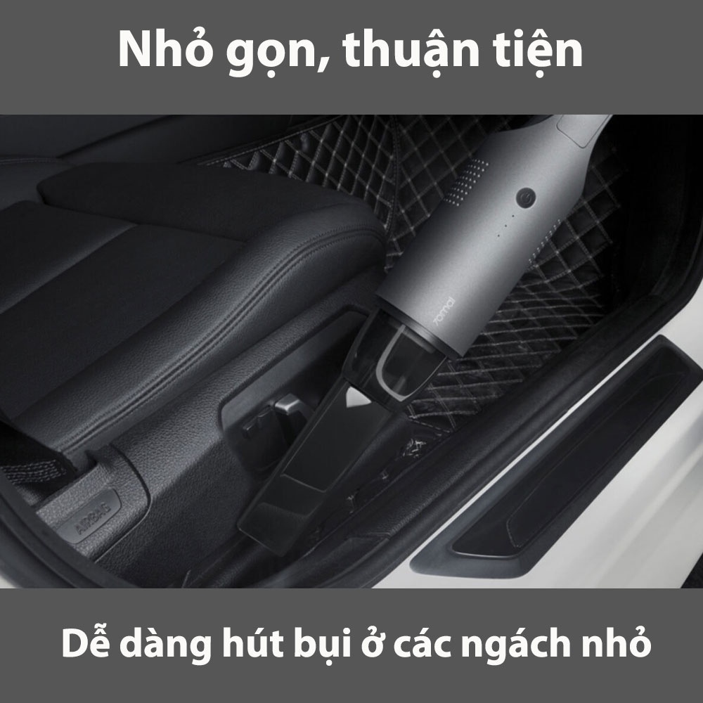 [Mã ELHA22 giảm 6% đơn 300K] Máy hút bụi ô tô xe hơi mini không dây cầm tay 70Mai PV01