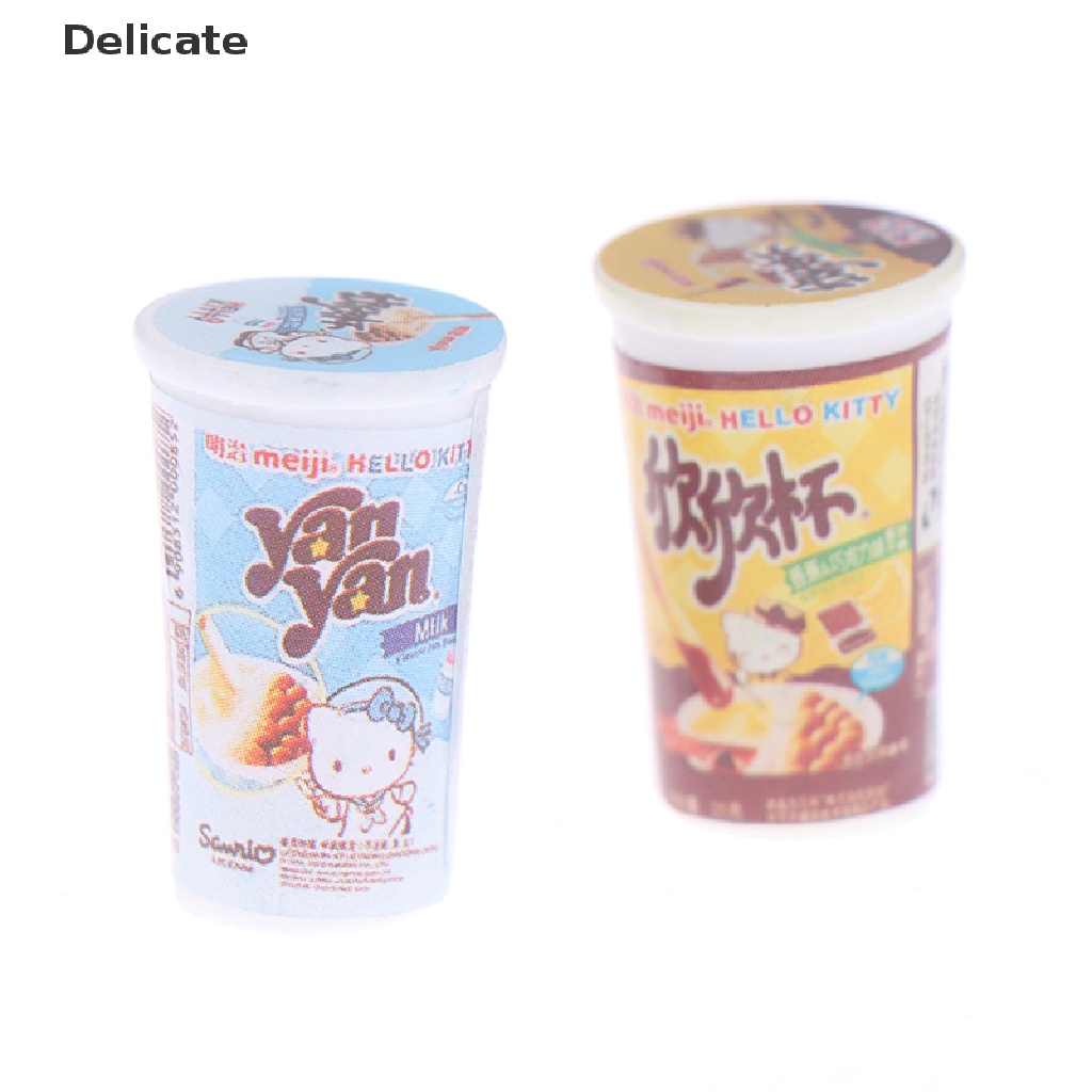 |Tinh Tế| Set 5 Ly Bánh Quy Mini Tỉ Lệ 1 / 12 Cho Bé Chơi Đồ Hàng