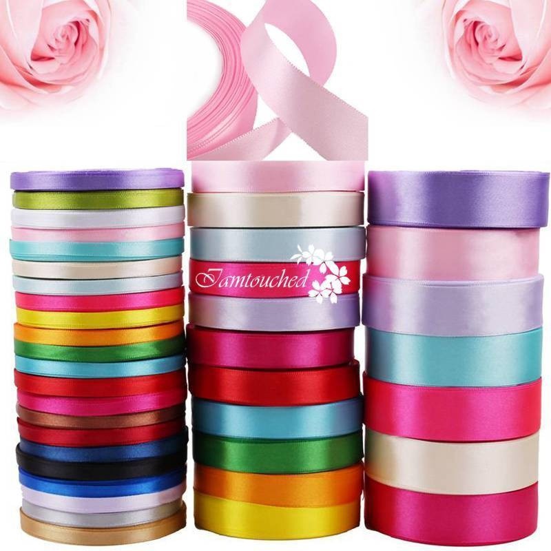 Cuộn dây ruy băng satin 25yard trang trí nhà / tiệc tùng/đám cưới