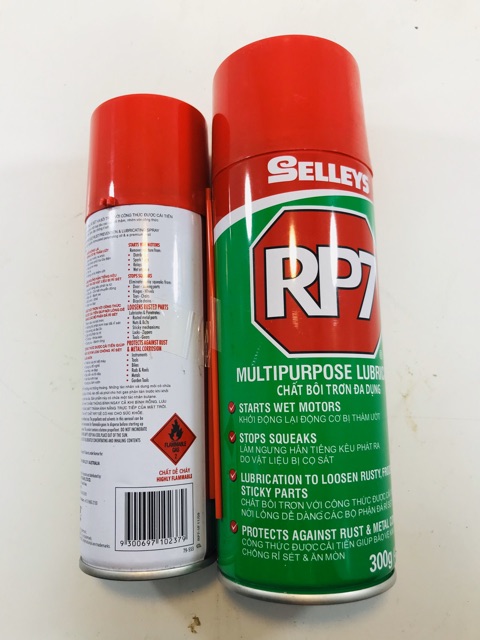 Chai xịt chống rỉ sét RP7 hàng chuẩn made in Thai Lan