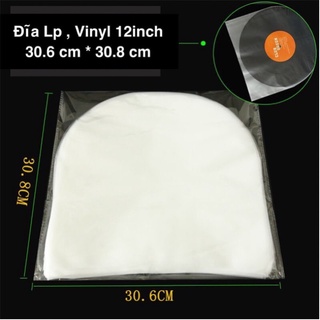 Gói 20 túi (lót trong cho đĩa than, đĩa nhựa, lp, vinyl)
