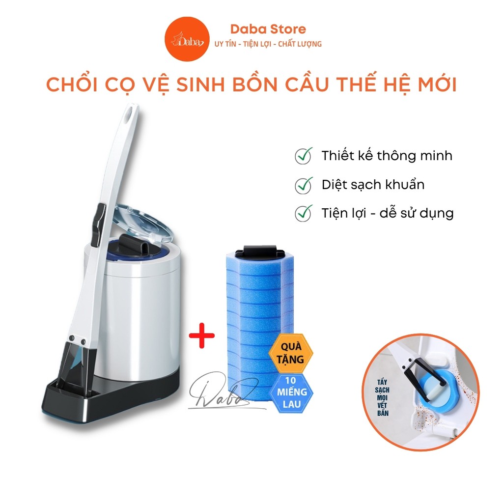 Cọ chà tolet nhà tắm dụng cụ vệ sinh tiêu diệt vi khuẩn nhanh chóng