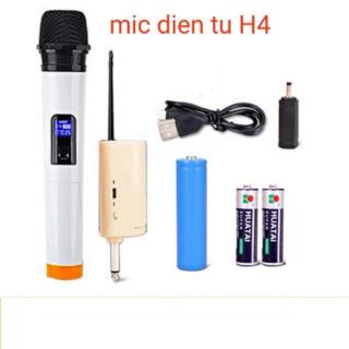 Micro không dây Đơn cực hay H4 ( Trắng ) - Hàng nhập khẩu