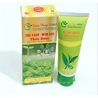 Sữa Rửa Mặt Sato Trà Xanh Sâm Vàng