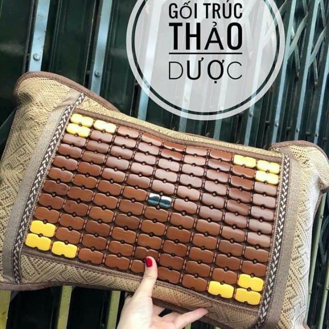 Gối trúc thảo dược