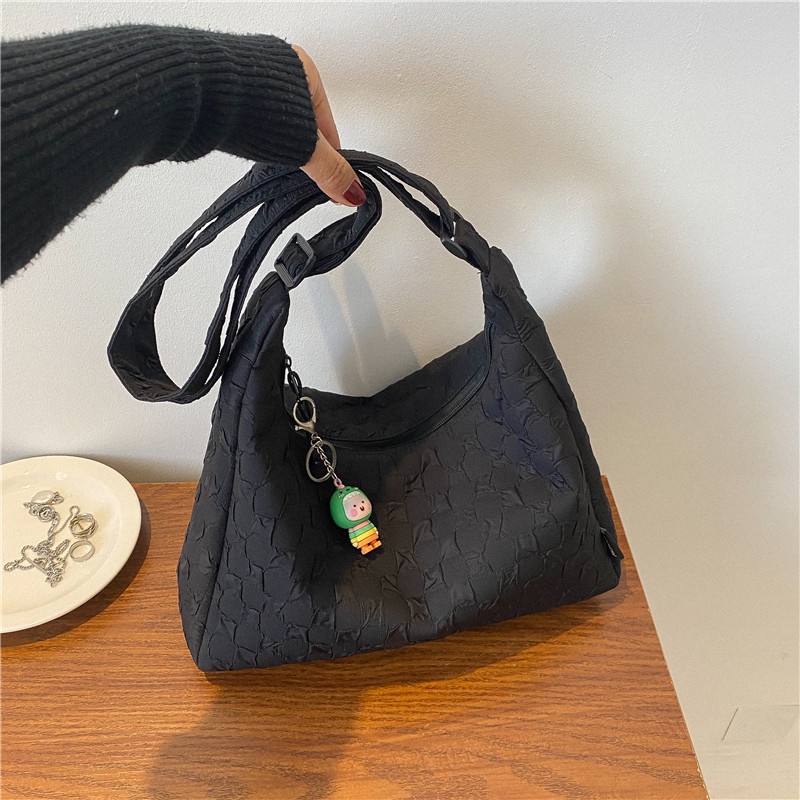 Túi Xách Đeo Vai / Kẹp Nách Cỡ Lớn Họa Tiết Sọc Caro Thời Trang Cho Nữ