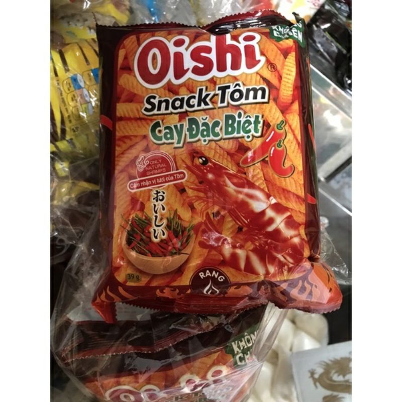 Combo 10 bịch snack Oishi nhiều vị gói 32g