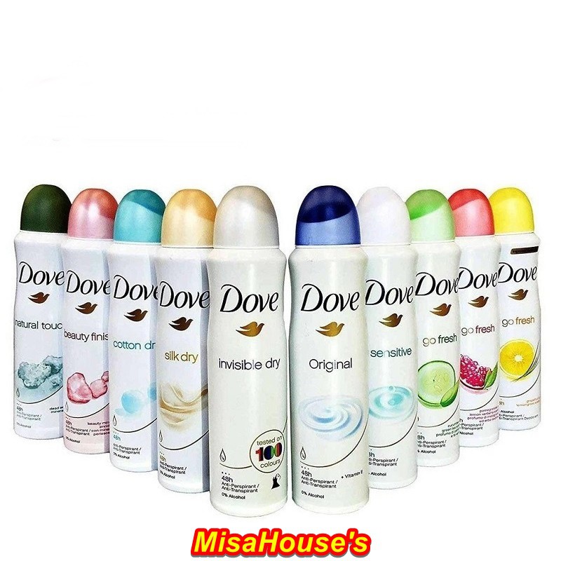 Xịt khử mùi dove 150ml châu âu – hà lan | BigBuy360 - bigbuy360.vn