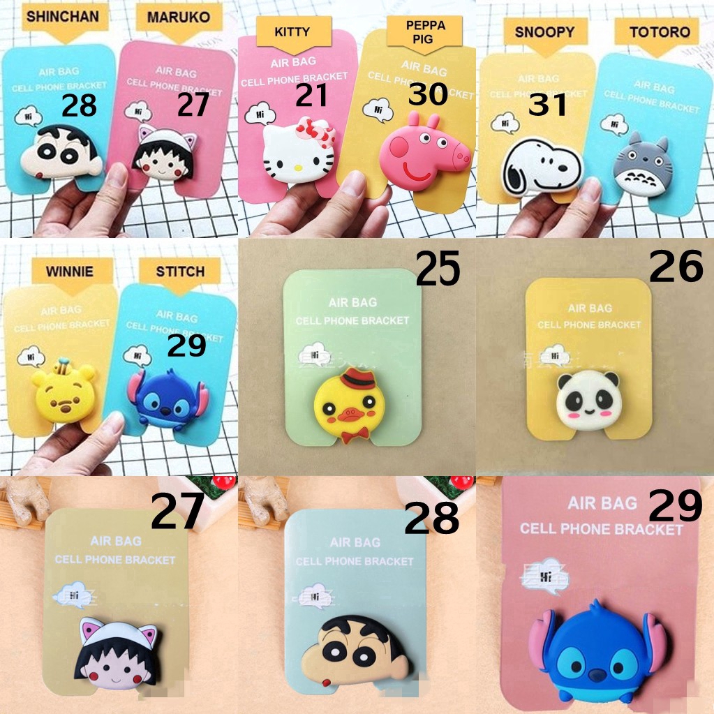 Giá đỡ điện thoại mini kiểu dáng hoạt hình dễ thương