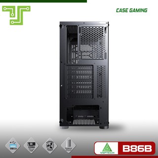 Vỏ Case Máy Tính VSPTECH Gaming B86 Black (đen)