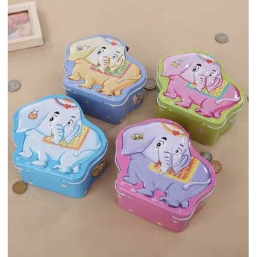 Ống tiết kiệm con voi đáng yêu quà tặng cho bé trẻ em